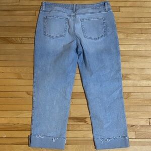 Maurices Light Blue Ankle Jeans